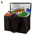XL/Large Insulated Bag: Keep Food Hot & Cold For Hours - Grocery Tote, Soft Cooler Bag, Pizza Warmer Lightweight & Sturdy Zipper Oasis Select L