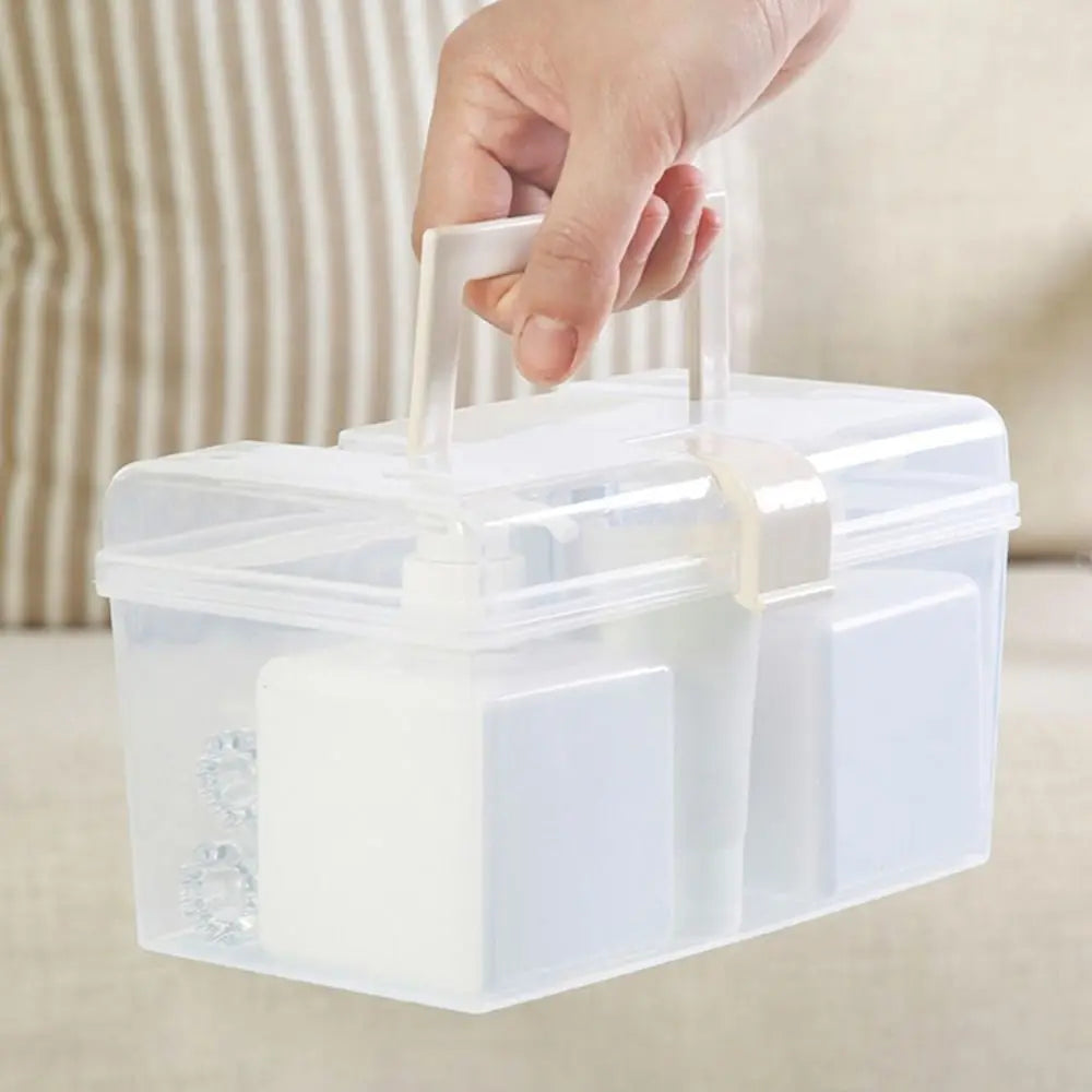 Storage Box Household Miscellaneous Storage Box Large-Capacity Waterproof Dustproof Jewelry Bead Container Desktop Storage Case Oasis Select