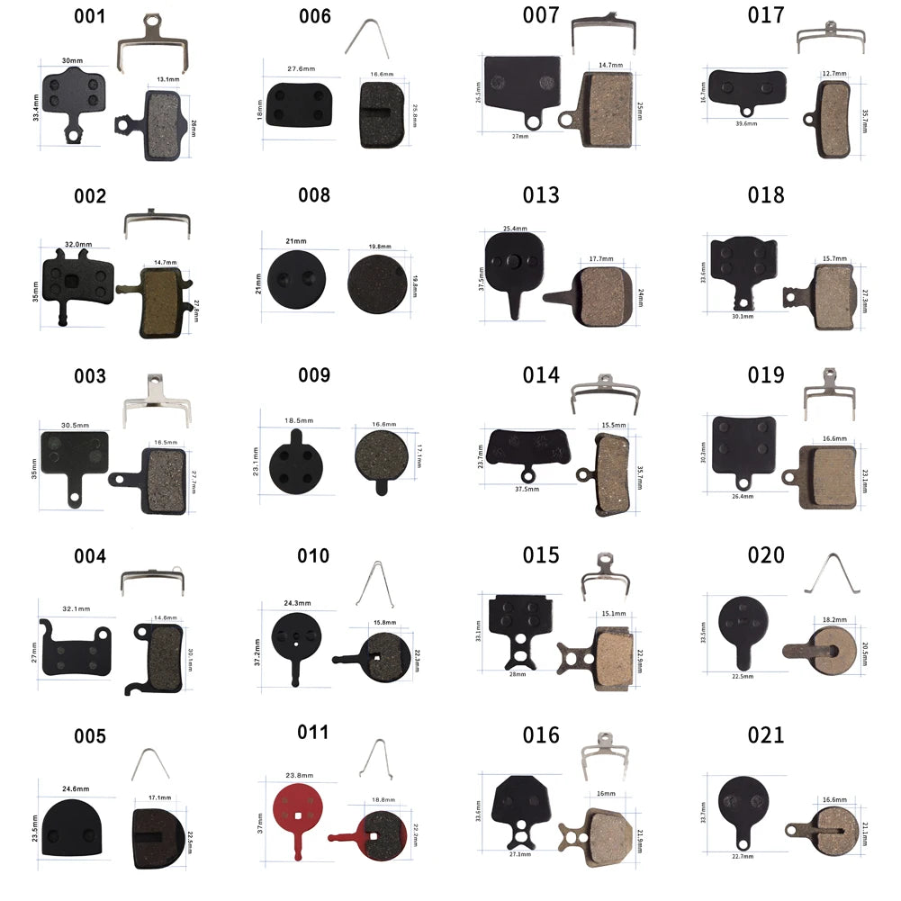 Brand New High Quality Cycling Bicycle Disc Brake Pads Heat Dissipation High Temperature Resistant Variety Of Models Oasis Select