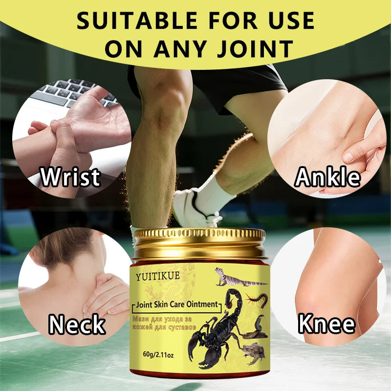 YUITIKUE Joint Skin Care Ointment Hydrated Light Non-Sticky Moisturize For Wrist Knee Neck Ankle Full Body Use Oasis Select
