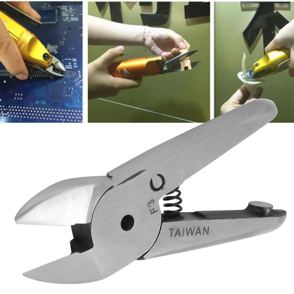 Replacement for Pneumatic Cutting Pliers Pneumatic Cutter Head Replacement Air Scissors Head Fit for HS10 Pneumatic Cutter Oasis Select