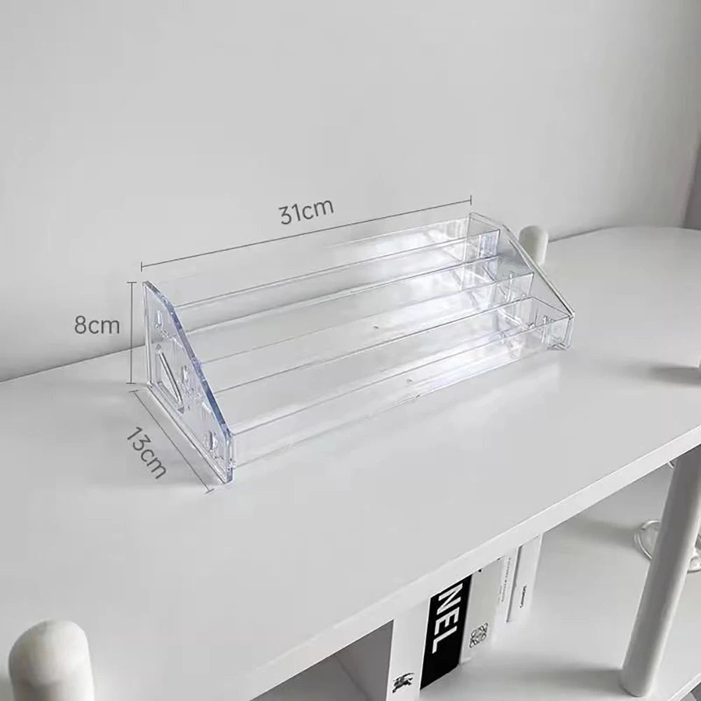 Transparent Storage Box Makeup Organizer Cosmetic Display Case Jewelry Organizer Desktop Holder Clear Makeup Organizer Oasis Select