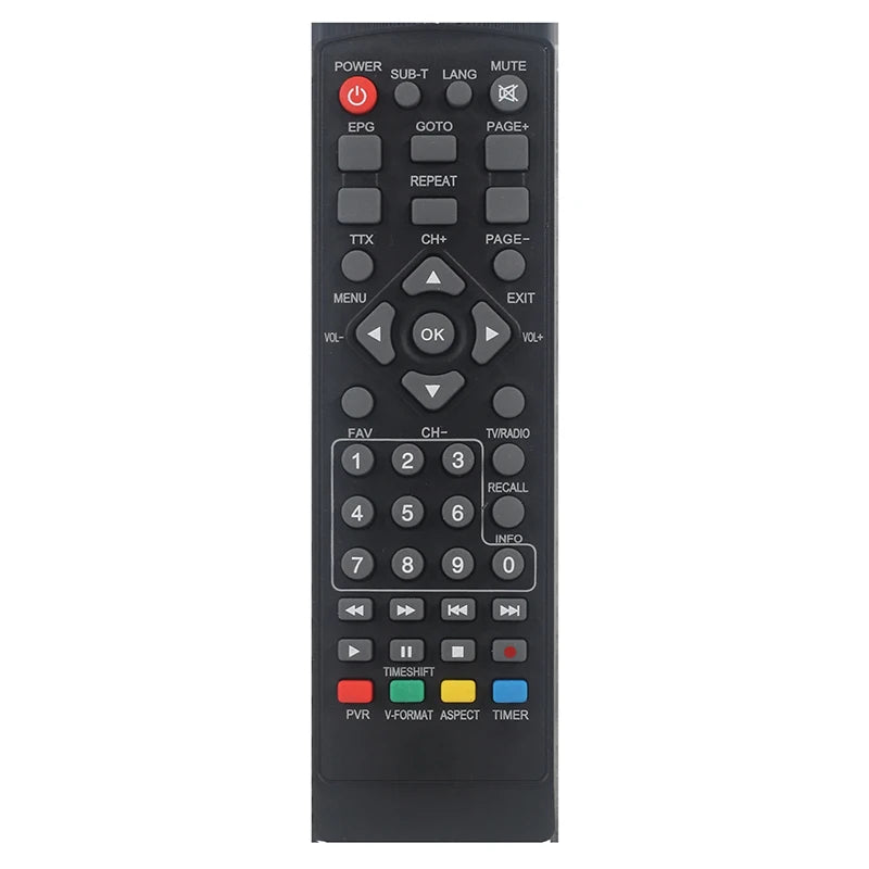Remote Control Suitable For DVB-T2 For Smart Television STB HDTV For Smart Set Top Box High Definition Digital Remote Control Oasis Select One size
