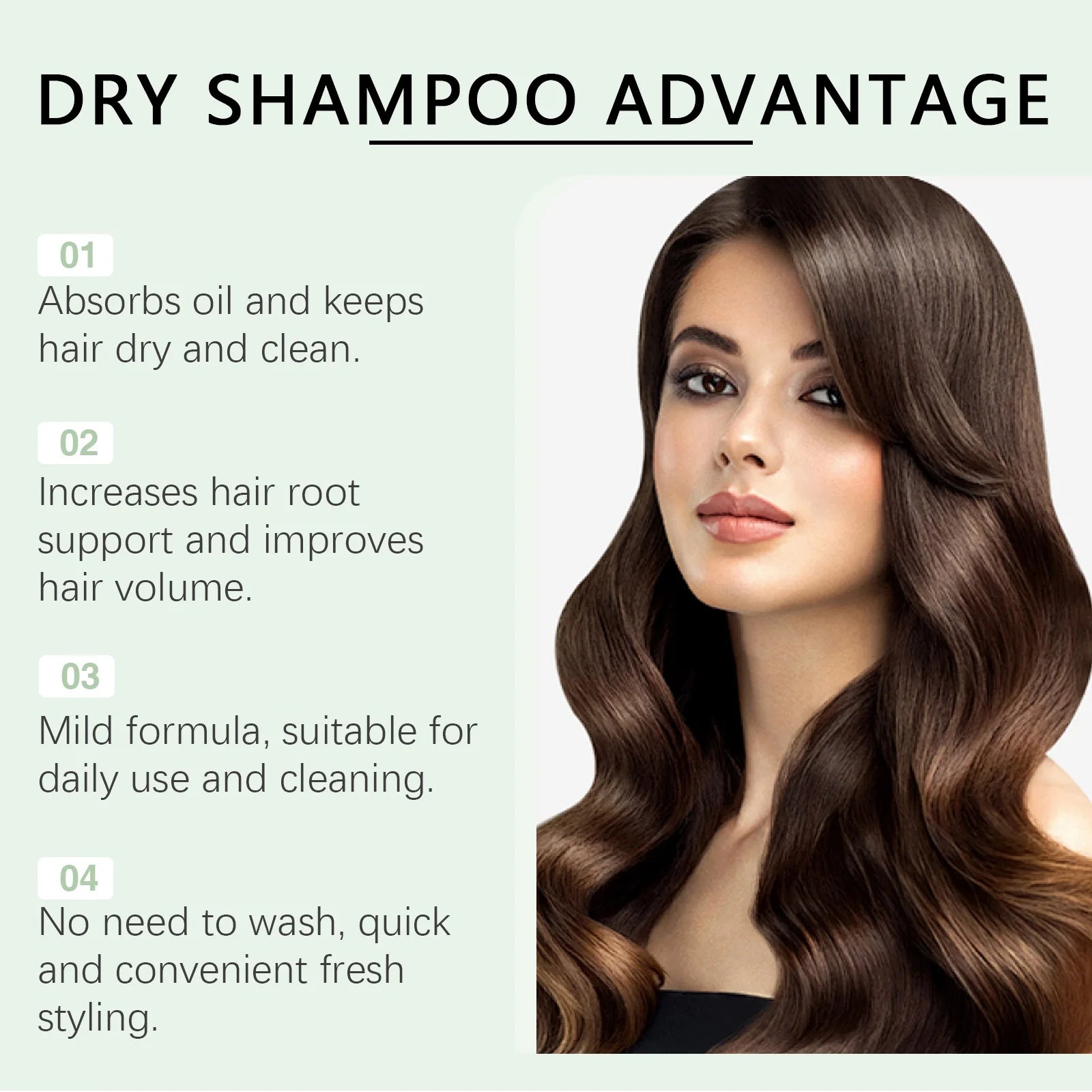 Refreshing Hair Dry Shampoo Cleaning Grease Sweat Strengthening Roots Nourishing Scalp Remove Odor Volumizing Wash Free Shampoo Oasis Select