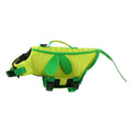Little Bee Pet Dog Life Jacket Soft Adjustable Dog Swimming Clothes Breathable Summer Swimwear Clothes For Dogs Cats Oasis Select green L
