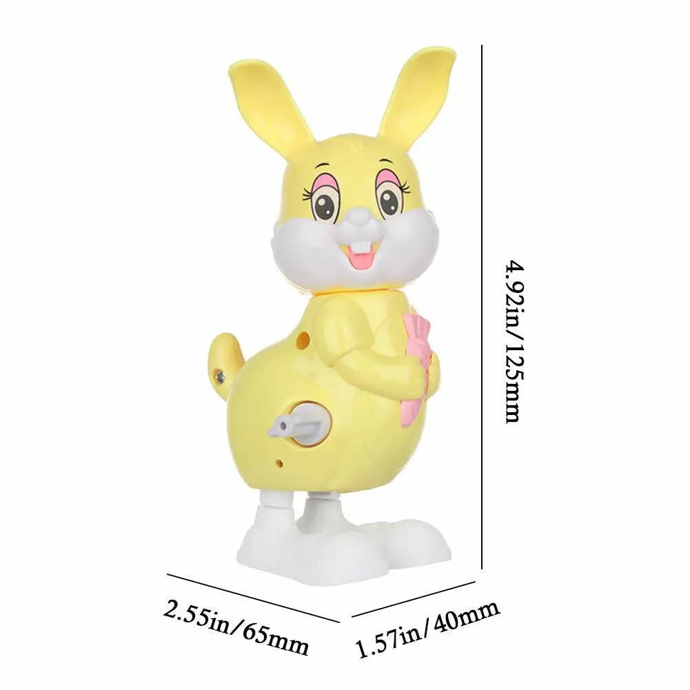 Wind-Up Wiggly for Cat Toy, Interactive Plastic Rabbit Cat Toys, Random Color, Fun Playtime for Cats Best Easter Gift Oasis Select