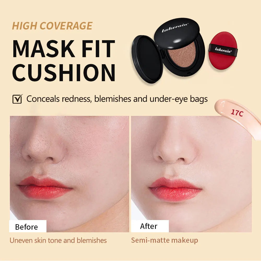 Long lasting Cushion Foundation Waterproof Covering Foundation Cc Cream Sunscreen Mist Cosmetic Foundations tirtirMakeup Full Oasis Select