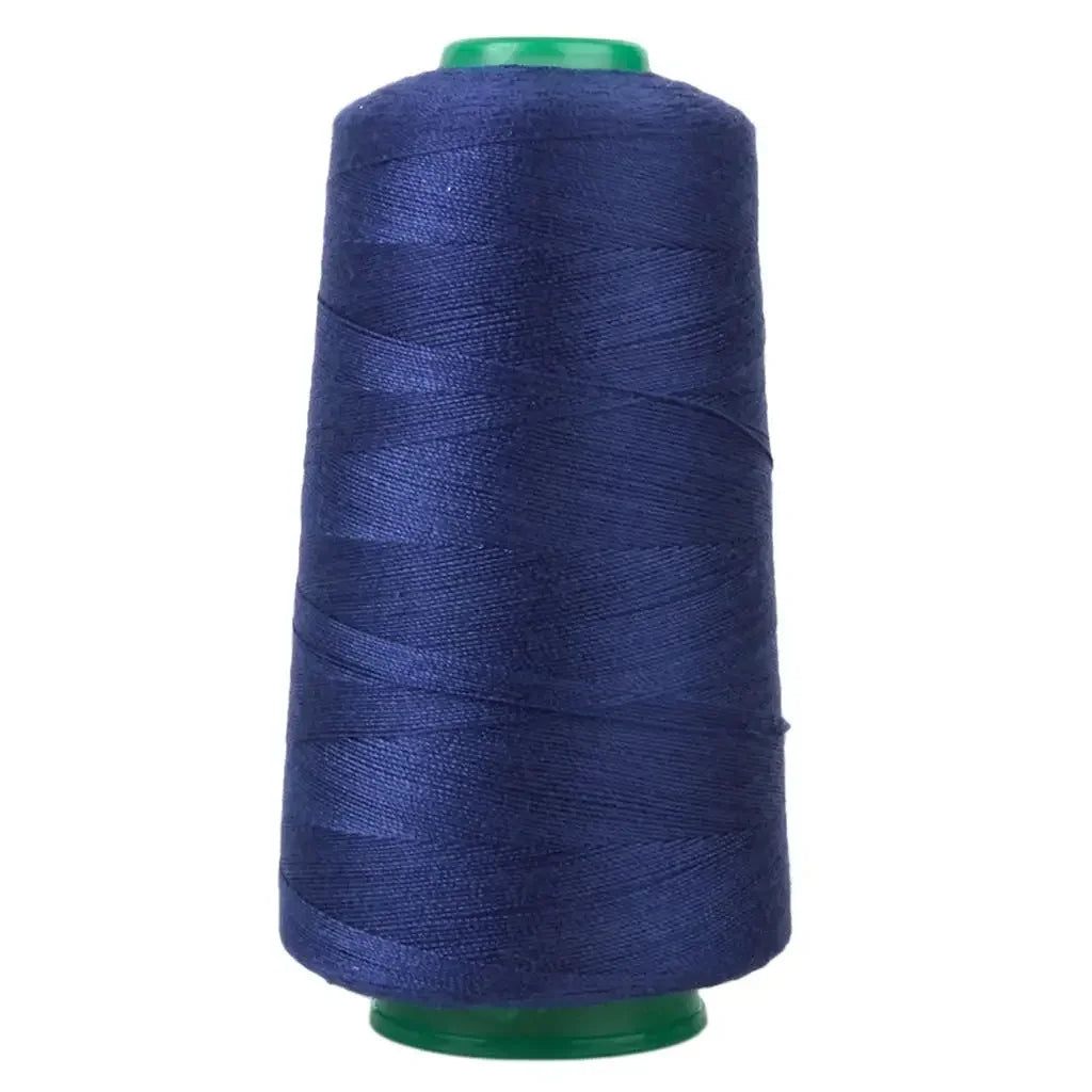3000 Yards Sewing Strong Polyester Thread 20S/2 Upholstery Canvas Tapestry Pants Shoes Leathercraft Accs Oasis Select Mavy Blue