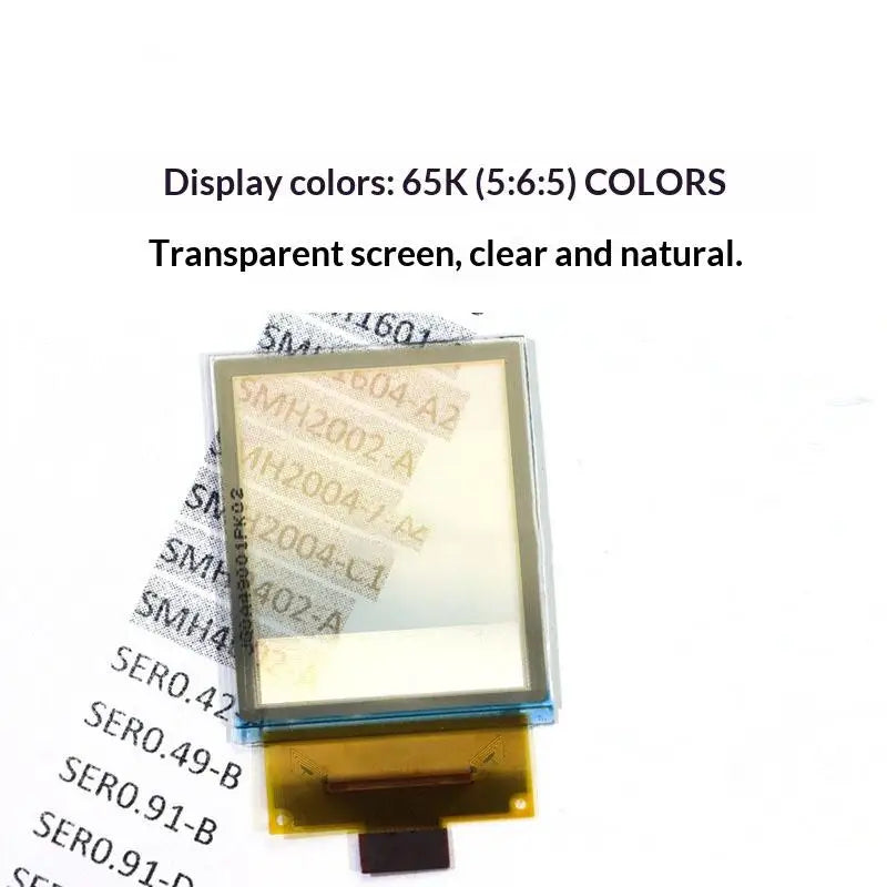 OLED Display Transparent One Point Five Inch PMOLED 128x64 65K Colors SPI For DIY Wearable Projects Oasis Select