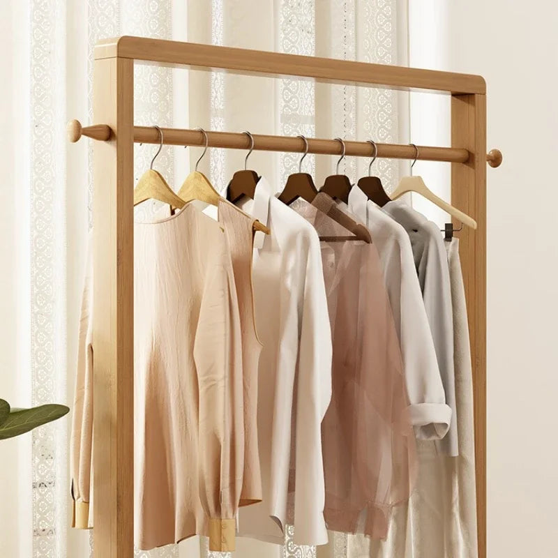 Multi-functional Coat rack Floor-to-ceiling hanger Bedroom home hanger Indoor room clothes drying rack removable Oasis Select