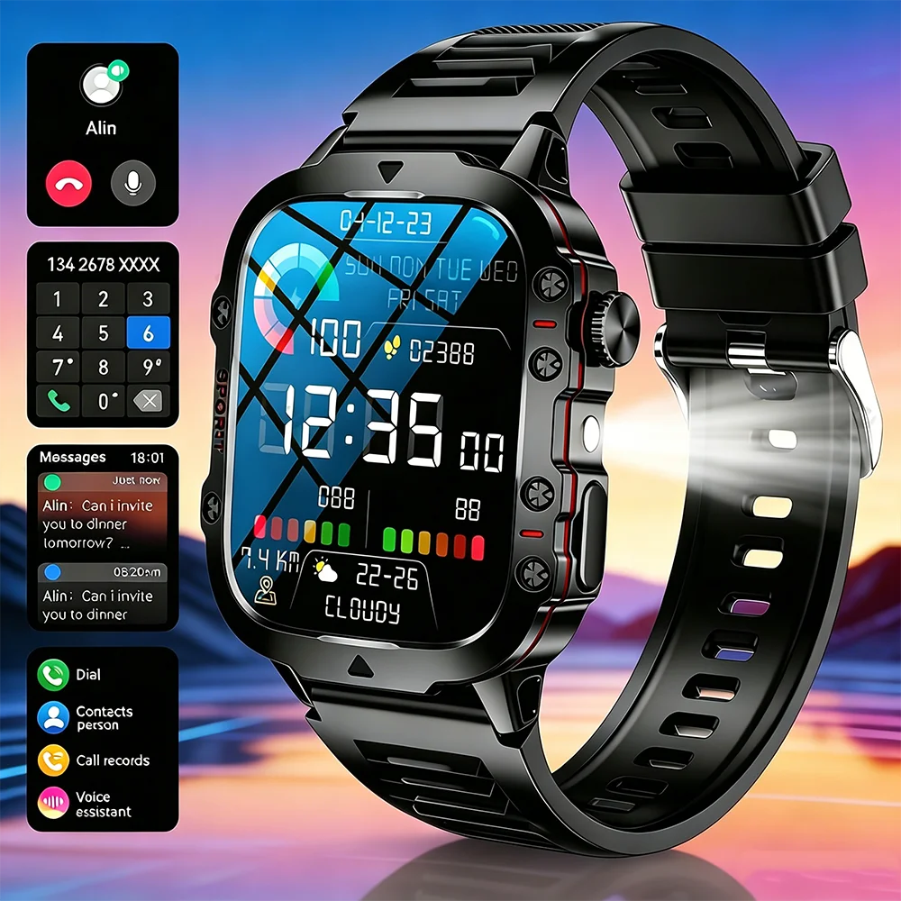 ERUN Smartwatch | Bluetooth Calling, Sports Modes & Step Tracker