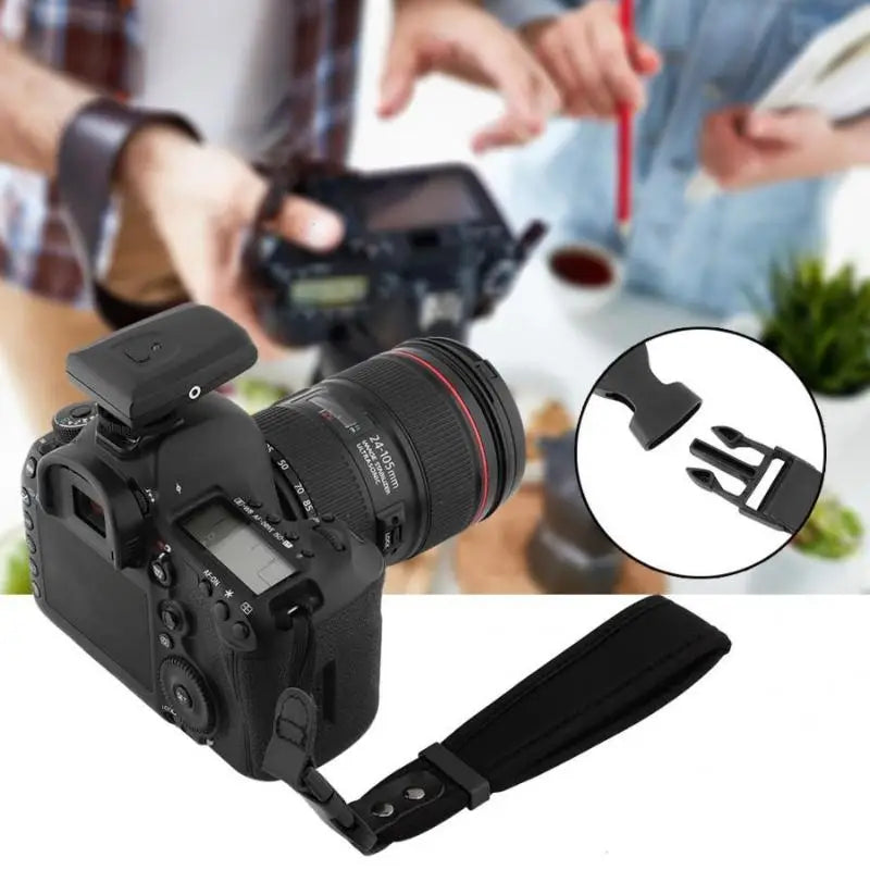 Camera Hand Strap Ajustable Quick-Release Wrist Strap Camera Wristband Comfortable Camera Strap Lightweight For Camera Oasis Select