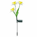 Solar Narcissus Flower Stake Lights – IP65 Waterproof Garden Solar Garden Stake Light Oasis Select Yellow
