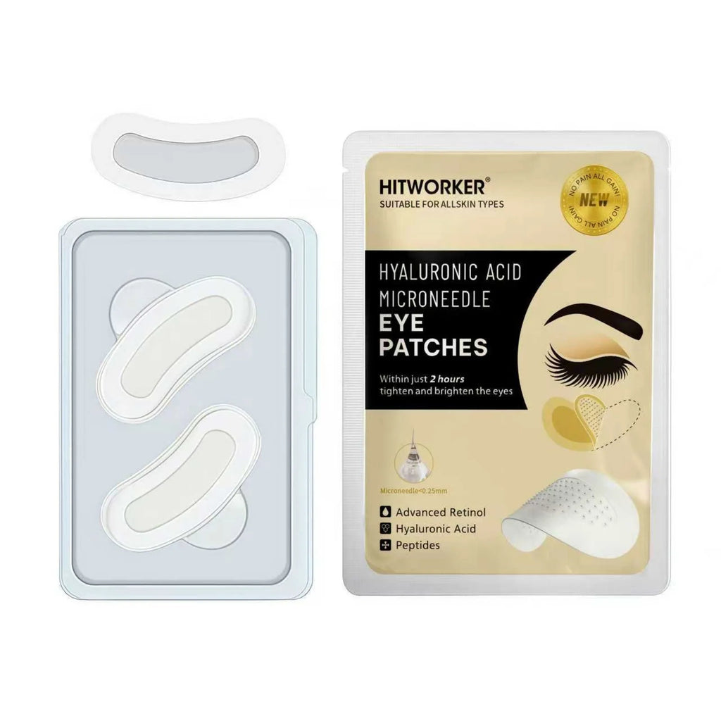 2-pack hyaluronic acid eye mask - provides moisture and nutrients to the skin, suitable for all people, gentle and non irritatin Oasis Select 2pcs