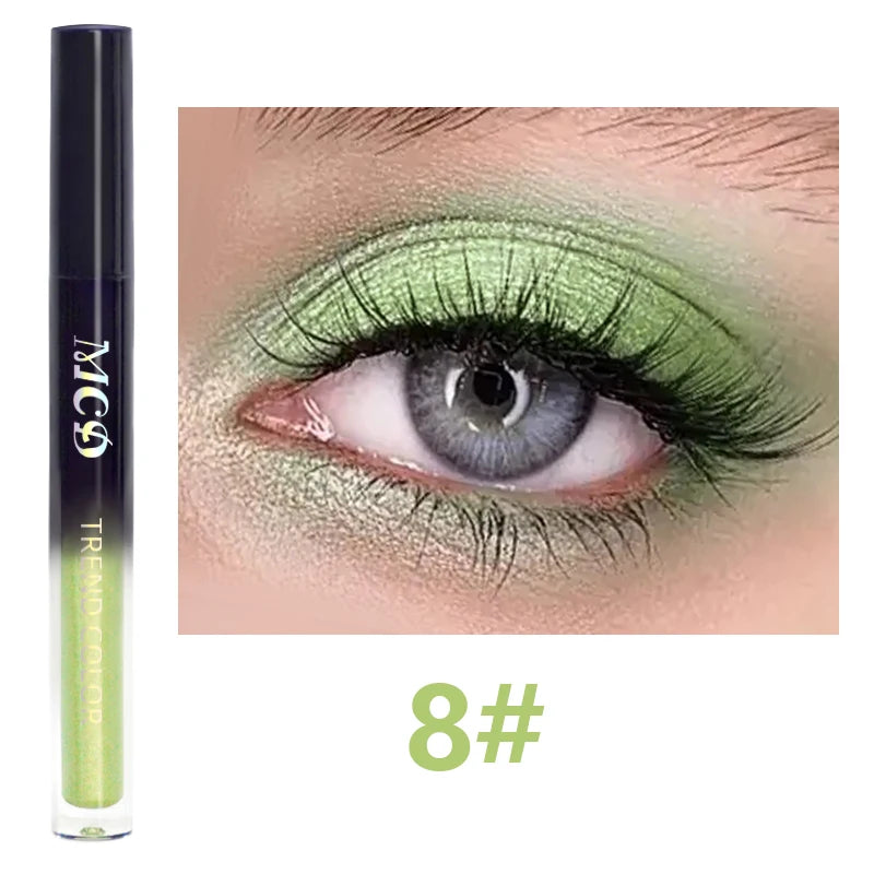 MCD 13-Shade Glitter Liquid Eyeshadow Palette – Waterproof