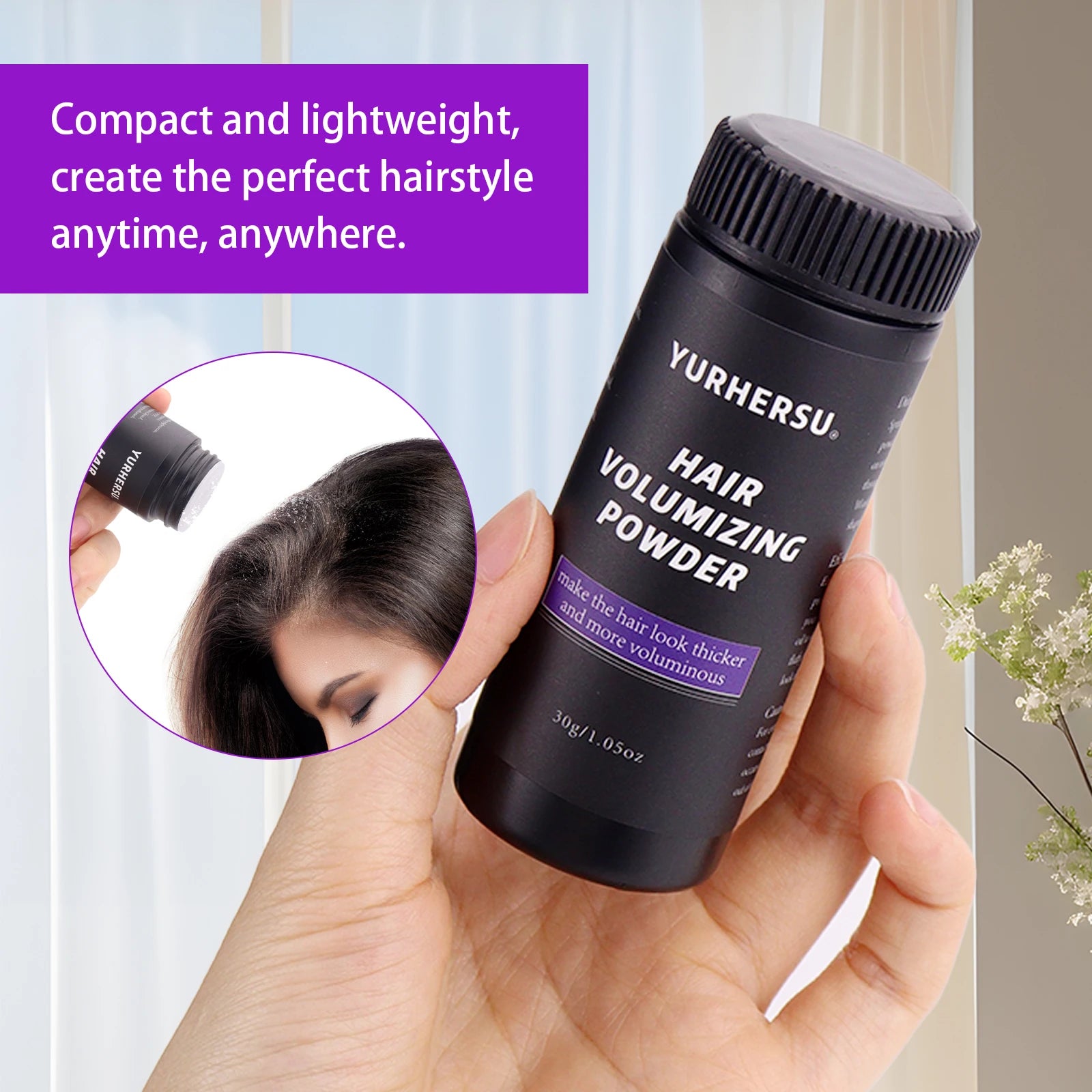 YURHERSU Hair Volumizing Powder – Body & Texture for Fine Hair Hair Volumizing Powder Oasis Select