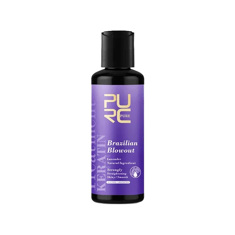 PURC Brazilian Keratin Treatment Shampoo & Conditioner Set Keratin Hair Treatment Oasis Select 12 Percent Lavender China Mainland