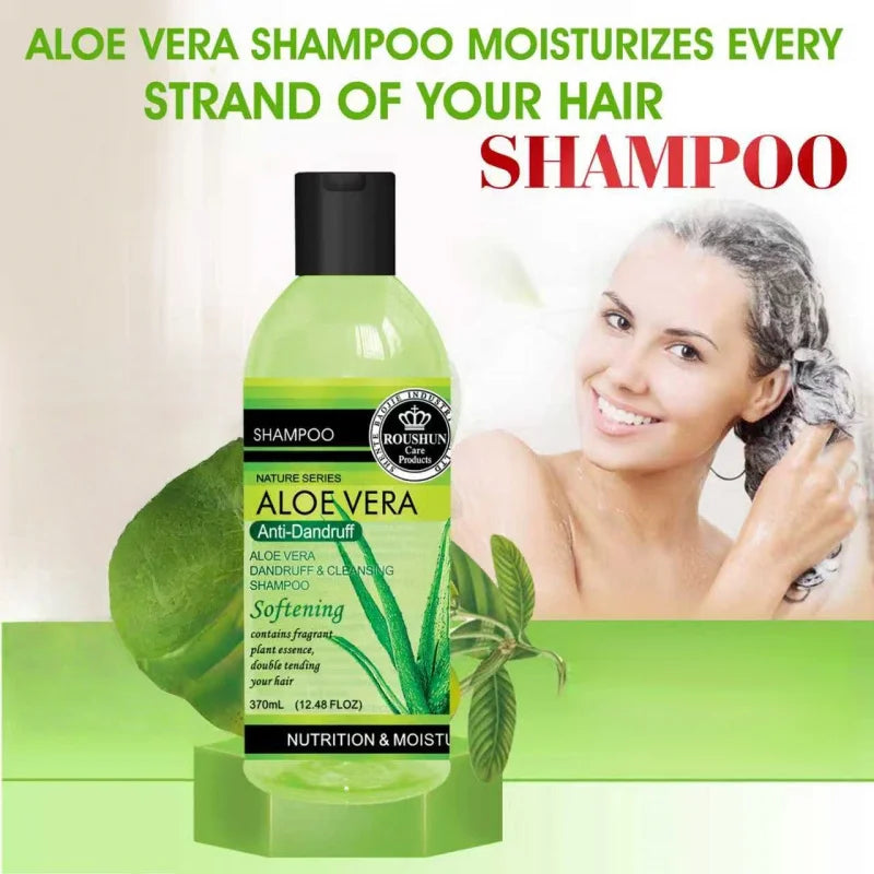 ROUSHUN Aloe Vera Shampoo & Conditioner Set – All Hair Types