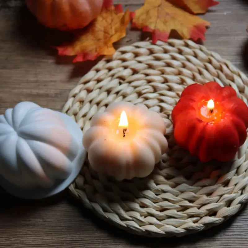 Halloween Pumpkin Silicone Mold Handmade Soap Tools Pastry Aromatherapy Candle Abrasive DIY Holiday Souvenirs Home Decor Gifts Oasis Select