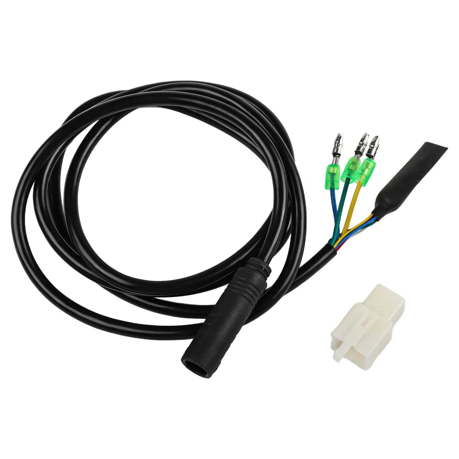 For Bafang Motor Extension Cable Front Rear Wheel Cord Hub Parts Riding Spare Sports 9Pin Cable Copper wire E-bike Oasis Select 130CM