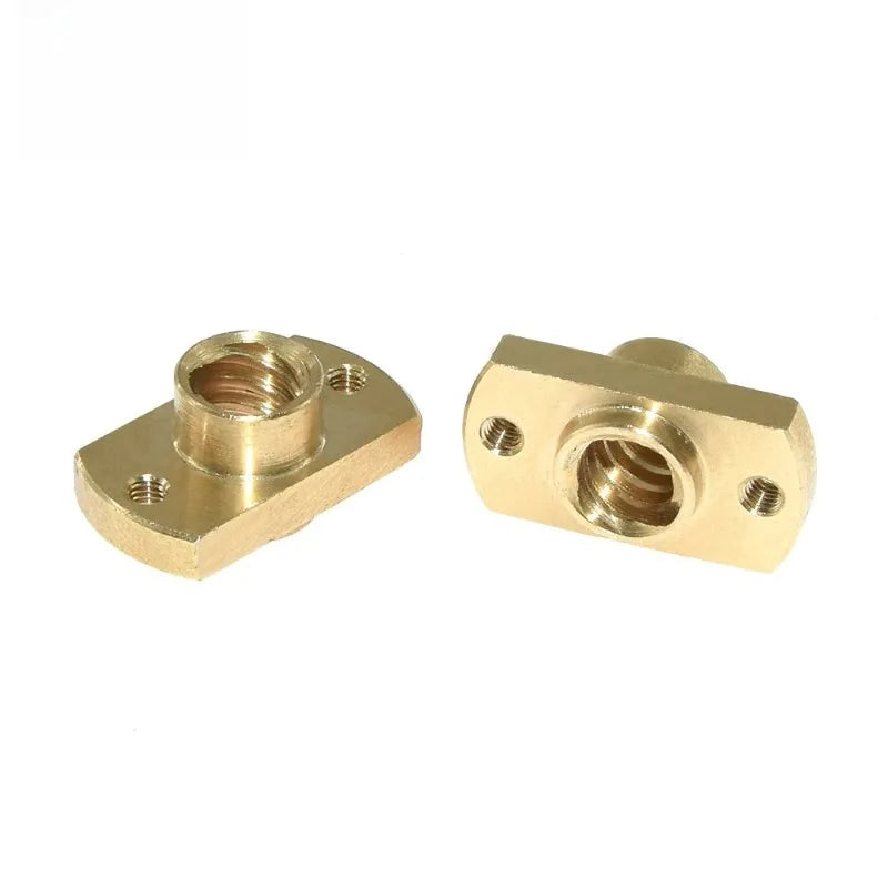 3D Printer Accessories T8 Screw Brass Flange T8POM Trapezoidal Nut Screw POM Nut Oasis Select