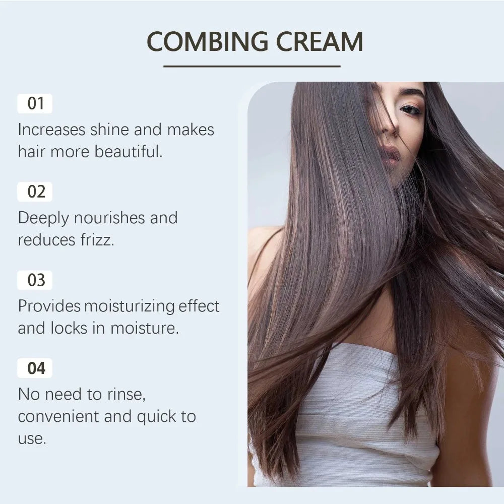 Eelhoe Leave-In Conditioner – Keratin & Shea Butter Anti-Frizz Leave-In Conditioner Oasis Select