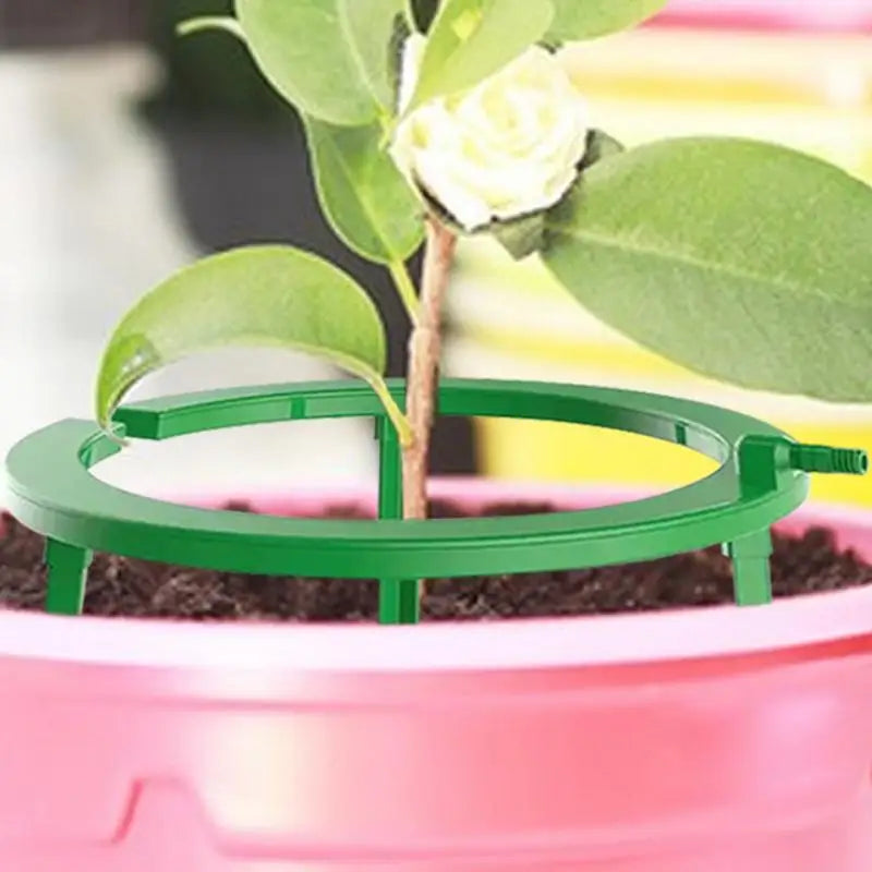 Plant Water Ring Drip Irrigation Watering Ring Hydro Halo Ring Sturdy Water Ring For Watering Plants Ideal Water Distribution Oasis Select