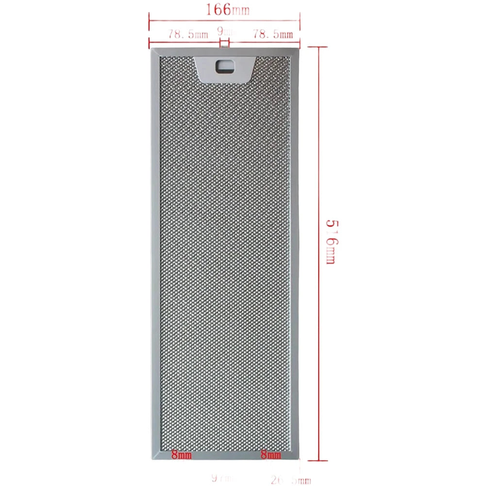 120 Pcs Range Hood Filter Oil Mesh Filter For European Style Kitchen Cooking Appliance Replacement Part Oasis Select 516X166mm China Mainland