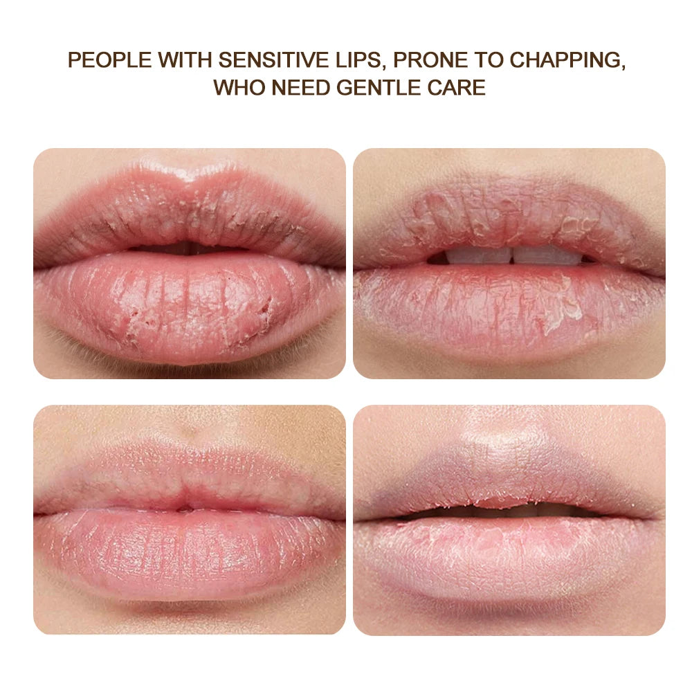 Caramel Banana Lip Balm & Lip Gloss, Rich Hydration Nourishing Lip Glaze Soften Dry Lips Daily Makeup Women Long Wear Comfort Oasis Select