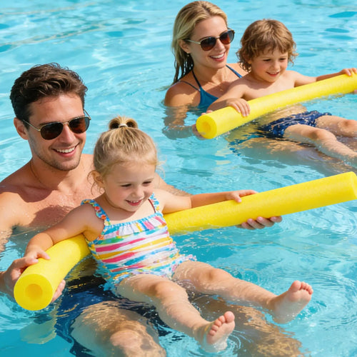 1.2m Long Noodles Pool Foam Water Noodles for Pool Hollow Soft Buoyancy Stick for Beach River Relaxation Water Game Backyard Oasis Select