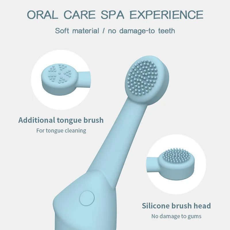 Pet Toothbrush Cat and Dog Oral Cleaning Toothbrush, Anti Tartar Cleaning Pet Supplies Oasis Select