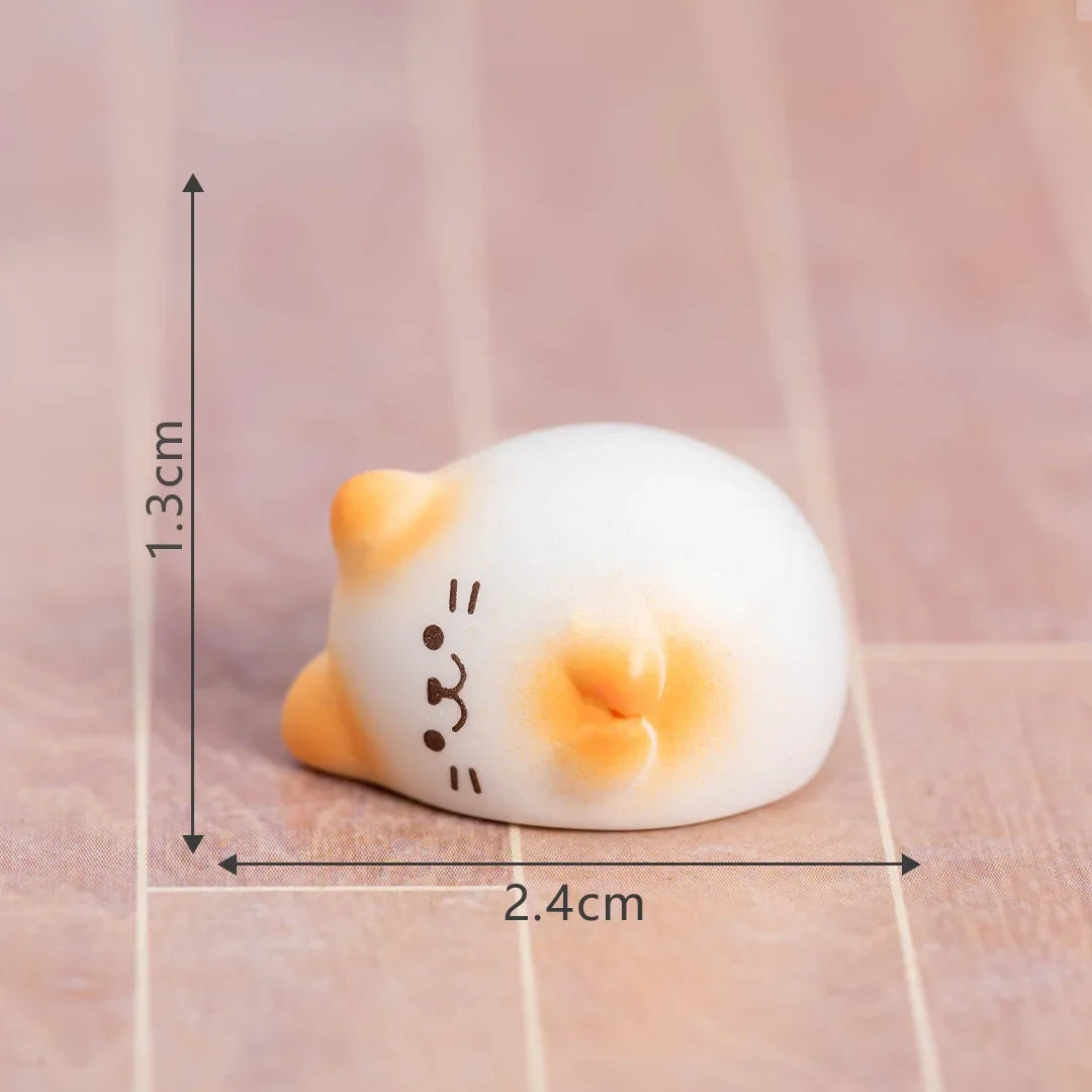 Mini Cats Ornament Fairy Garden Kitten Statue Gift Kids Children Baby Room Decoration Toys Miniature Figurines Home Decor Oasis Select Style8 Kitten s family