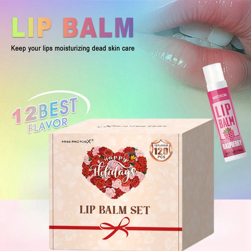 120pcs holiday gift box lipstick set moisturizing moisturizing and shiny Valentine's Day gift, luxury gift for women, and gift f Oasis Select
