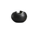 Ceramic Eggshell Succulent Planter | Bonsai Flower Pot Decor Ceramic Succulent Planter Oasis Select Black-With Hole