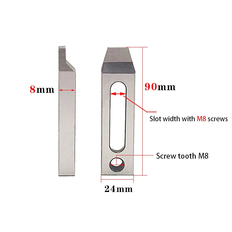 Clamp Tool CNC Wire EDM Machine Stainless Jig Holder Stainless Steel M6 M8 M10 Slow Wire Machine Pressure Plate Oasis Select A3