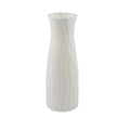 Nordic Plastic Flower Vase | Ceramic-Look Home Décor