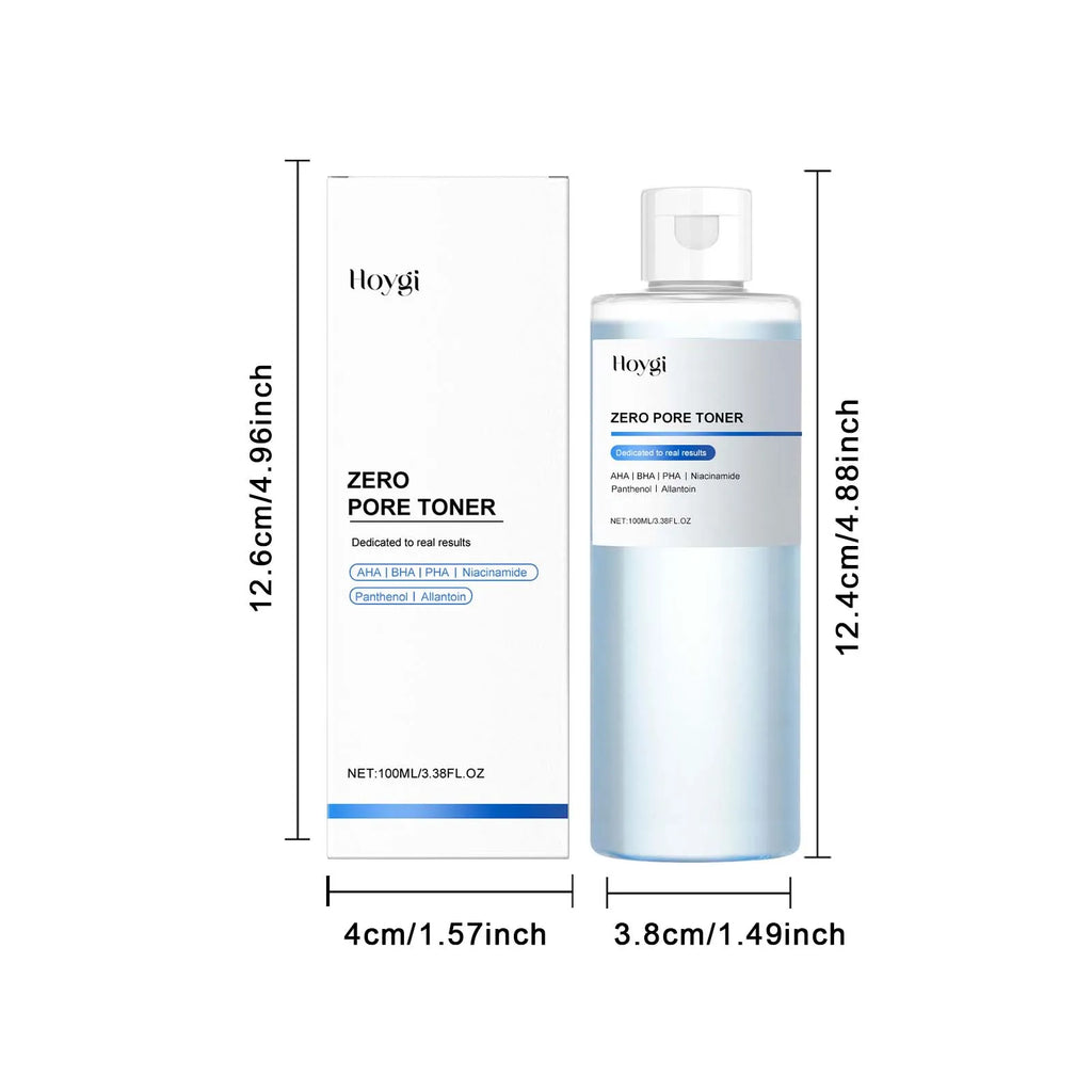 Exfoliating Hydrating Toner Moisturizing Smoothing Brighten Skin Pore Refining Improve Dry Skin Zero Pore Toner Soothing Formula Oasis Select