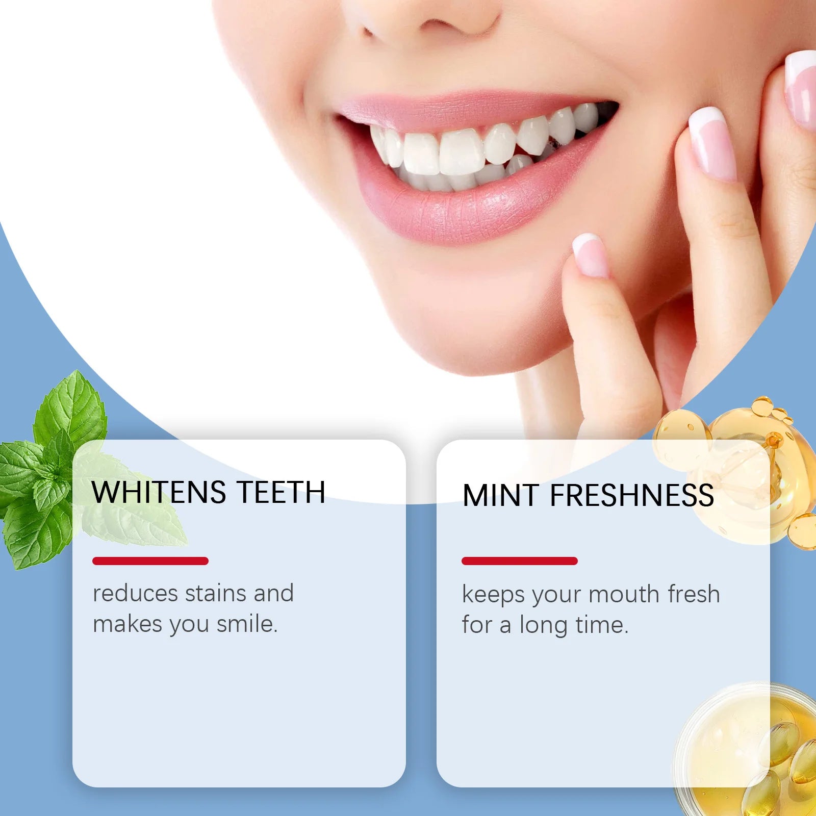 Hydroxyapatite Toothpaste Enamel Repair Teeth Stains Cleansing Bad Breath Removal Dental Birghtening Preventing Periodontitis Oasis Select