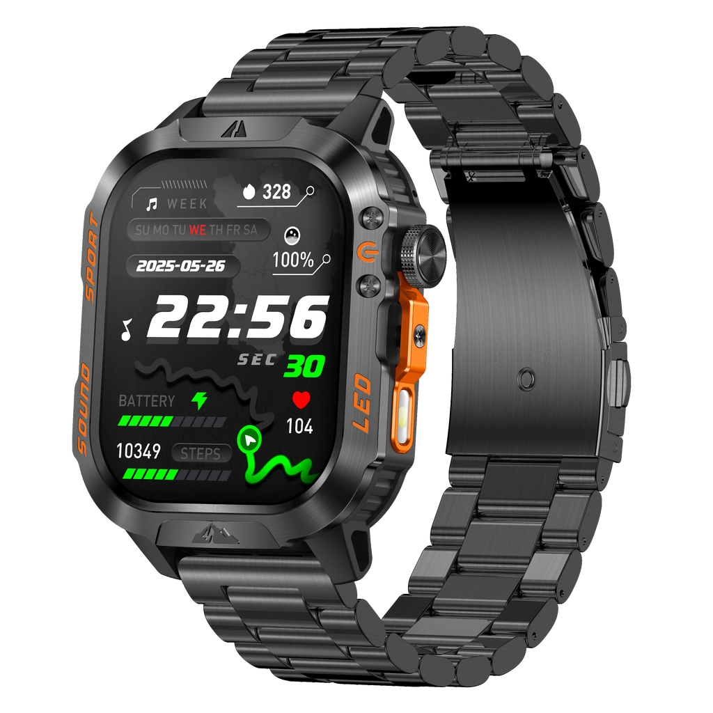 MINGCC Smartwatch – Wireless Calling, Heart Rate & Fitness