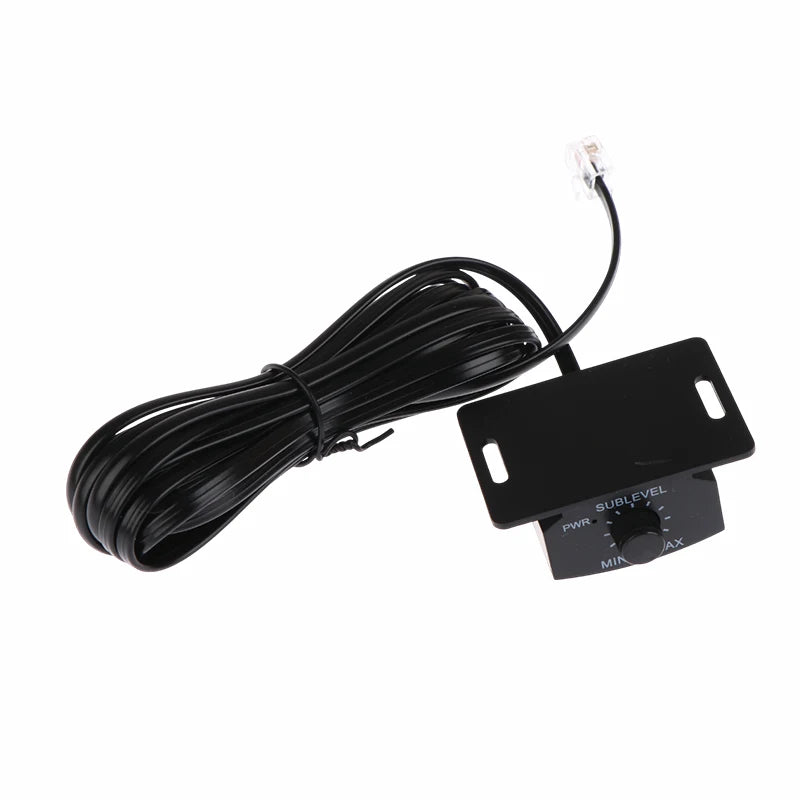 Hot Sale 1Pcs Car Sound Simple Connection Amplifier Volumes Adjust Knob Set With Long Cable General Remote Bass Controller Oasis Select
