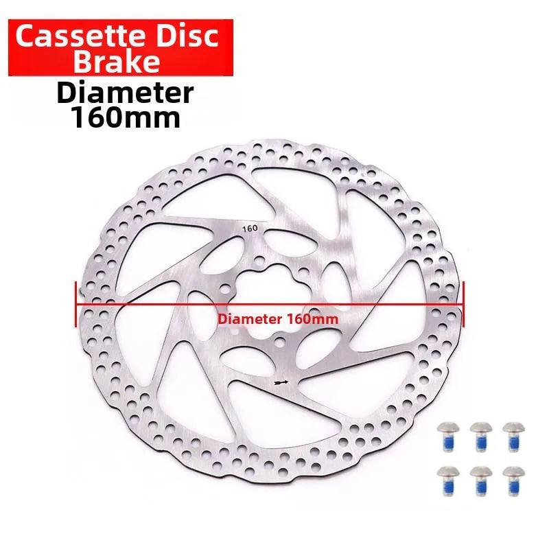 140mm 160mm 180mm Disc Brake For Rotor Stainless Steel Aluminum Alloy 44mm Bolt Circle For Mountain Bike E-Bike Scooter Parts Oasis Select 180