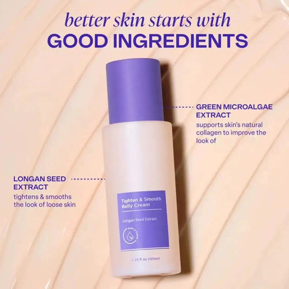 Belly Firming Cream Plant Essence Gentle Smoothing Moisturize Prevent Sagging Skin Tighten Body Shaping Lotion For All Skin Type Oasis Select