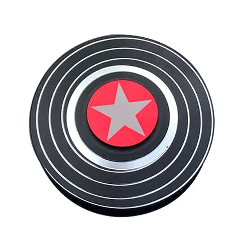 Finger Spinner Shield Aluminum Alloy Fidget Spinner Stress Relief Toy Spinner Oasis Select Red
