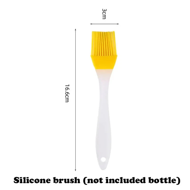 Spray Oil Sprayer Oil Cruet Spray Dual Purpose Kitchen Oils Spray Olive Oil Sprays Bottle Air Fryer Salad BBQ Kitchen Baking Oasis Select only oil brush