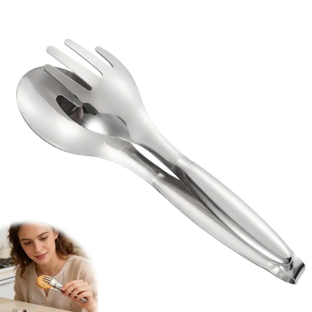 Stainless Steel Non-Slip Food Tongs – BBQ, Cooking & Serving