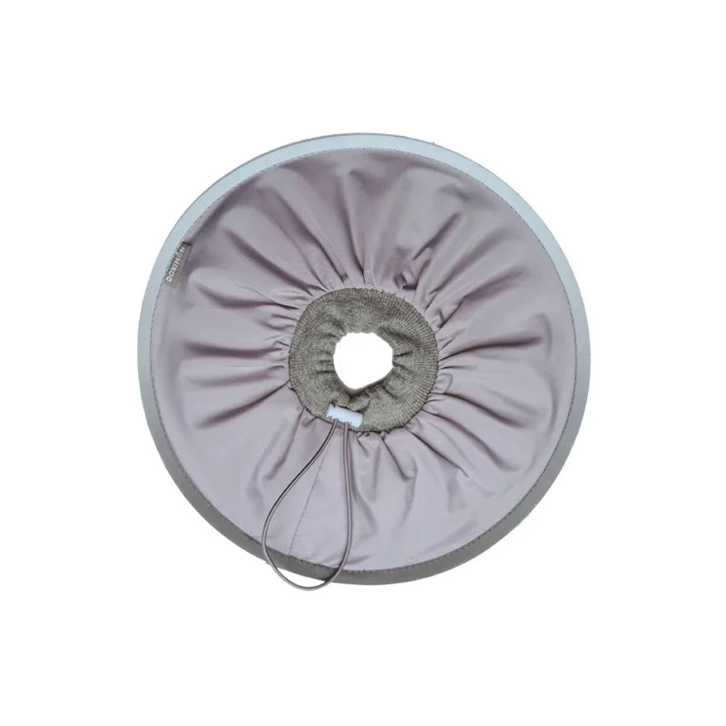 Pet Neutering Care Collar for Cat and Dog Grooming Collar for Small Dog Head Cover Against Licking and Biting Pet Collars Oasis Select gray L ( d 36 x 13cm )