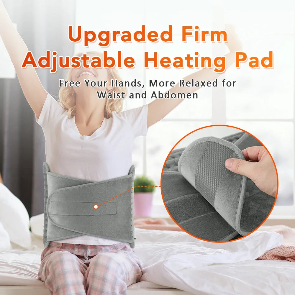 Electric Heated Waist Belt – 10-Level Temp Control & Timer