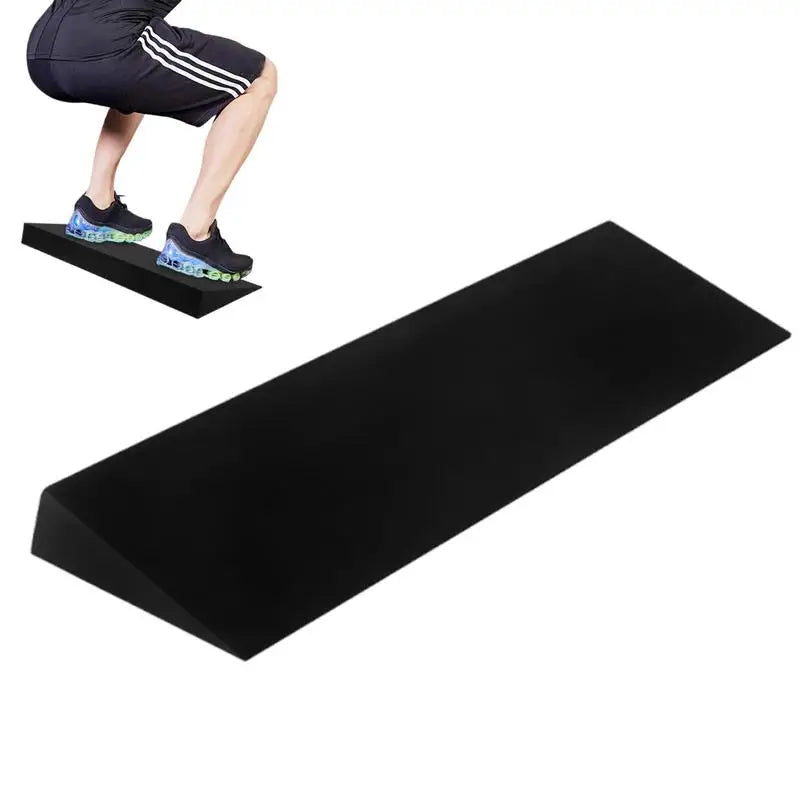 Squat Wedge Block Footrest Cushion Weightlifting Squat Heel Wedge Block Portable Calf Stretcher for Improve Mobility Strength Oasis Select