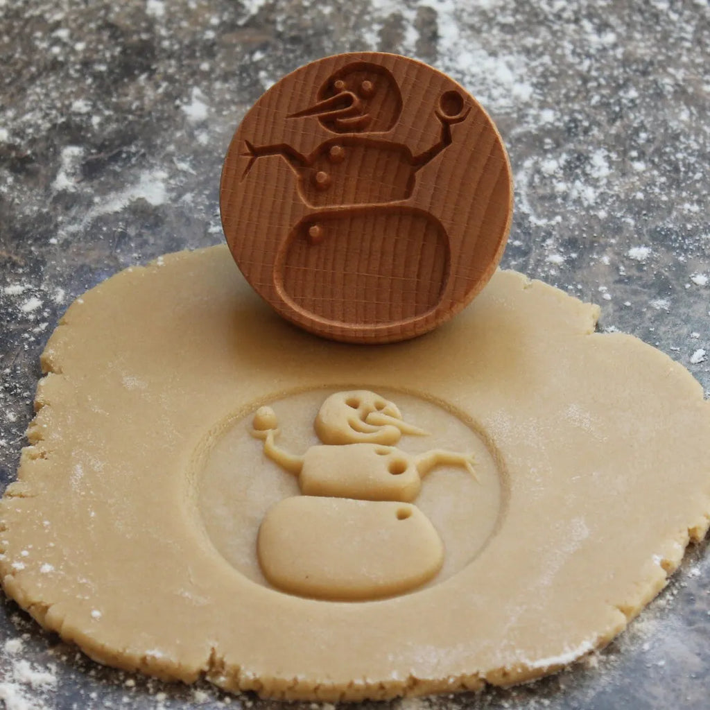 Carving Wood Kitchen Biscuit Mold Carving Cookie Mold Cutter Gingerbread Biscuit Crisp Cake Mold Cookie Stamp Oasis Select Snowman