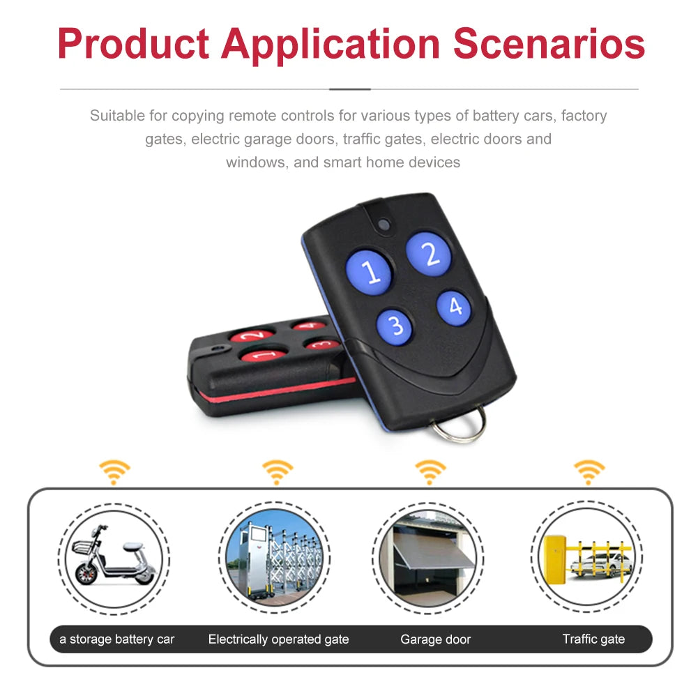 Self-Copying Remote-Control Automatic Frequency Search Clone Function Transmitter Multi for Regardless of Frequency 260-868MHz Oasis Select